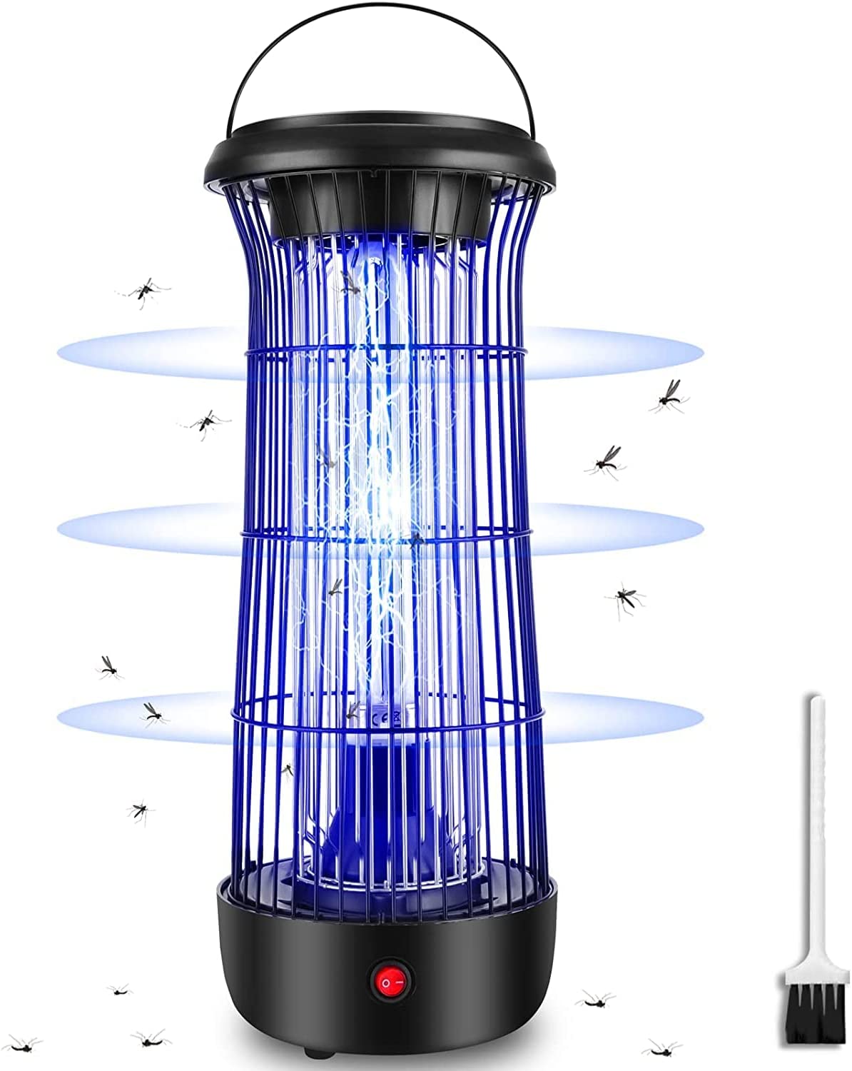 Bild von VPAGLJO Mosquito Killer Lamp, 12W Fly Killer Lamp with Cleaning Brush, Fly Zapper Bug Zapper, Safe and Effective Physical Mosquito Killer Lamp UV Lamp