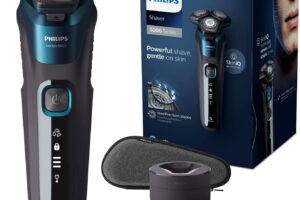 Bild von Philips Shaver Series 5000 Dry and Wet Electric Shaver (Model S5579/50), Electric Blue