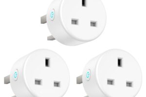 Bild von Smart Plug with Energy Monitoring, Smart Wifi Plug Compatible with Alexa, Google Home, Wifi Plug with Timer Function App Remote Control, No Hub Required, 2.4Ghz ONLY (3 Pack)