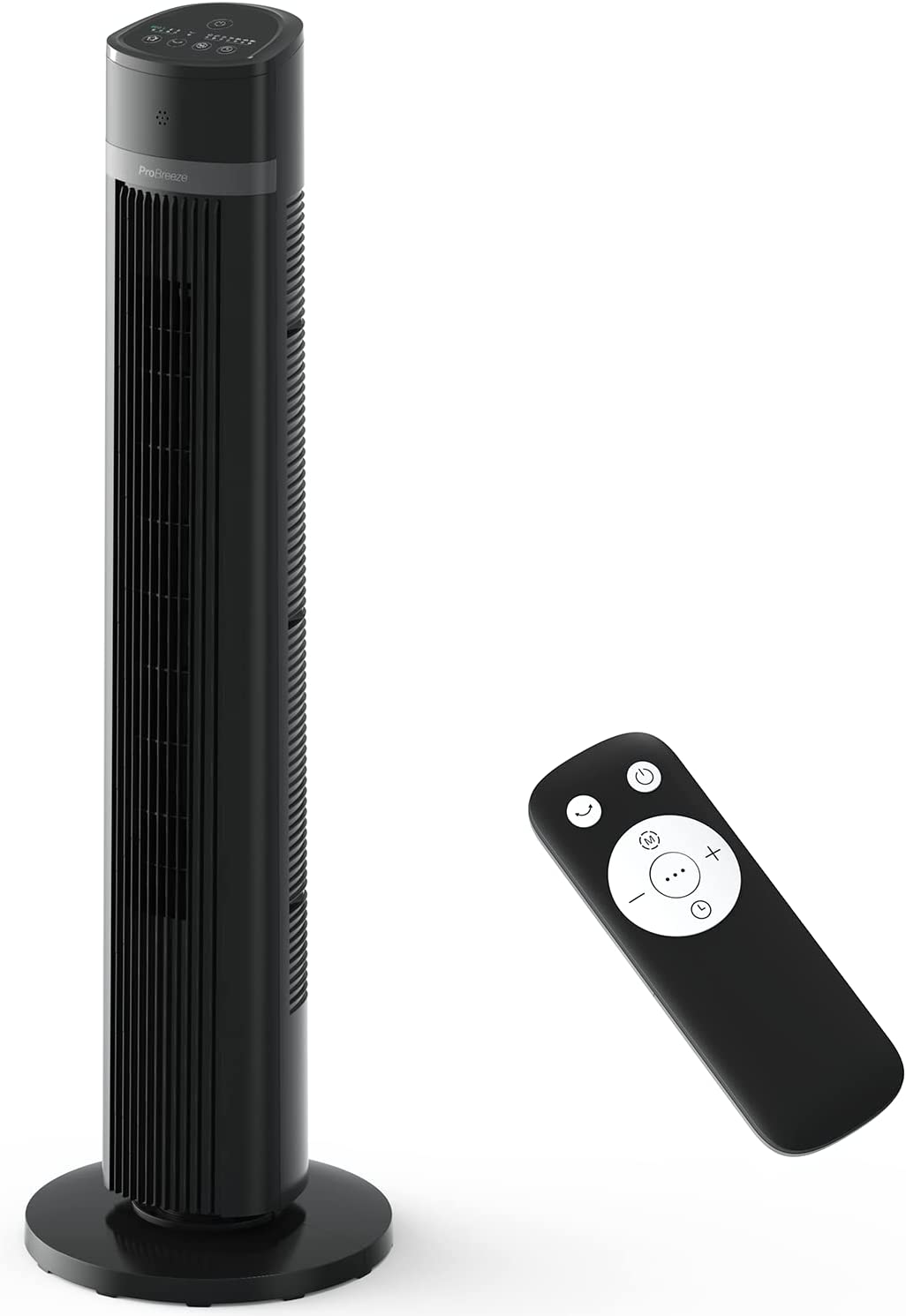 Bild von Pro Breeze Oscillating 40-inch Tower Fan, Powerful 45W Motor Portable Fan, 3 Fan Speeds, 4 Operational Modes and 15 Hour Timer for Home & Office