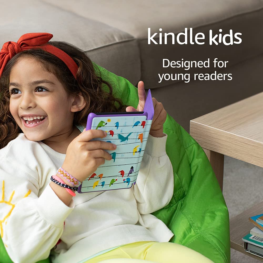 Bild von Kindle Kids | Includes access to over a thousand books, Rainbow Birds Cover