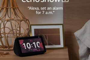 Produktbild von Echo Show 5 (1st Gen, 2019 release) – Smart Display with Alexa – Stay in touch with the help of Alexa – Charcoal