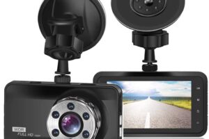 Produktbild von ORSKEY Dash Cam 1080P Full HD Car Camera DVR Dashboard Camera Video Recorder In Car Camera Dashcam for Cars 170 Wide Angle WDR with 3.0″ LCD Display Night Vision Motion Detection and G-sensor