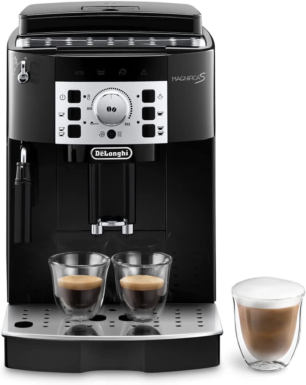Bild von De’Longhi Magnifica S, Automatic Bean to Cup Coffee Machine, Espresso and Cappuccino Maker, ECAM22.110.B, Black [Amazon Exclusive]