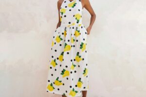 Bild von Never Fully Dressed Lemon Kenickie Dress