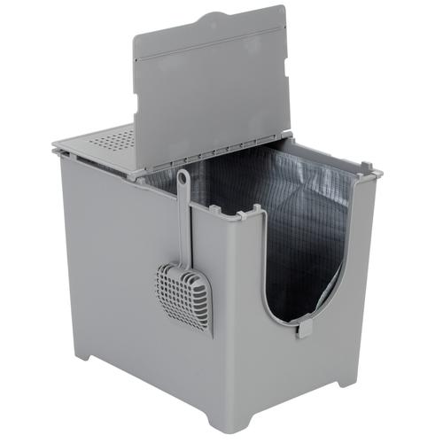 Produktbild von Modko Grey Flip Cat Litter Box