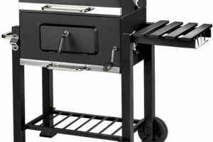 Bild von BBQ Florian – charcoal grill, barbecue, charcoal bbq – black