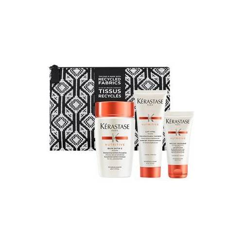 Bild von Kérastase Hair care Nutritive Gift Set Bain Satin 2 Shampoo 80 ml + Lait Vital 75 ml + Nectar Thermique 50 ml 1 Stk.