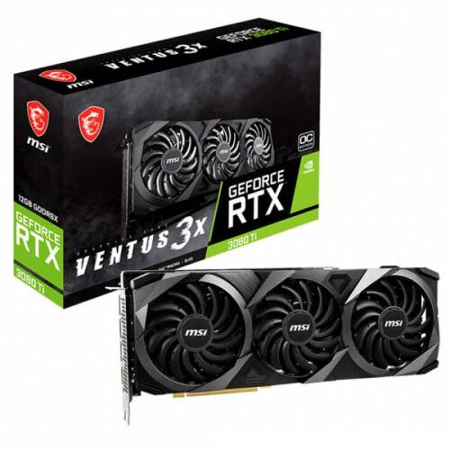 Produktbild von MSI GeForce RTX 3080 Ti VENTUS 3X Graphics Card