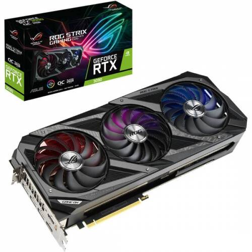 Produktbild von Asus GeForce RTX 3090 Republic of Gamers Strix Gaming OC Graphics Card