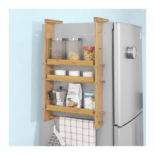 Bild von SoBuy Adjustable Kitchen Spice Jars Hanging Storage Racks Shelf KCR03-N