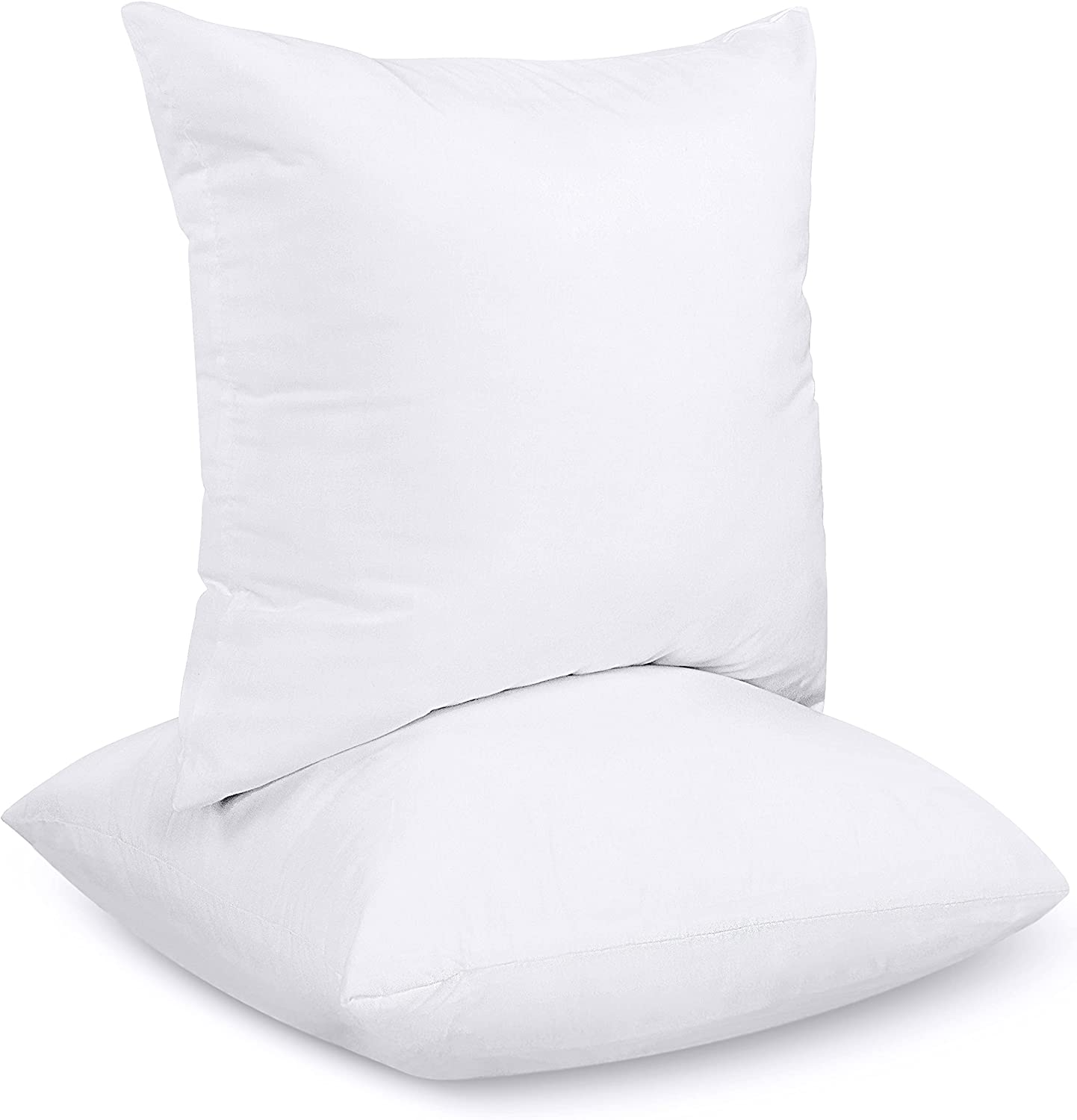Bild von Utopia Bedding Cushion Inner Pads (Pack of 2), 50 x 50 cm (20″ x 20″) Cushion Stuffer Inserts, Hollowfibre Square Pillows (White)