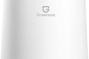 Bild von Greenote Air Purifier for Home, H13 True HEPA Filter Air Cleaner, Coverage 430ft², 22dB Super Quiet, Remove 99.97% of Smoke, Dust, Pollen, Pet Dander, Mold, Cooking Smell, Ideal for Hay Fever [Energy Class A++]