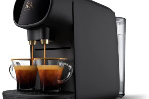 Bild von Philips Domestic Appliances L’OR Barista Sublime Capsule Coffee Machine, Double Shot, 1 or 2 Cups, Full Coffee Menu, Black (LM9012/60)