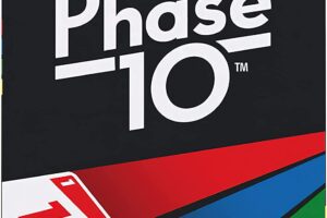 Produktbild von Phase 10 Card Game, 108 cards, 2-6 Players, Great Gift for Kids, Family or Adult Game Night, 7Y+