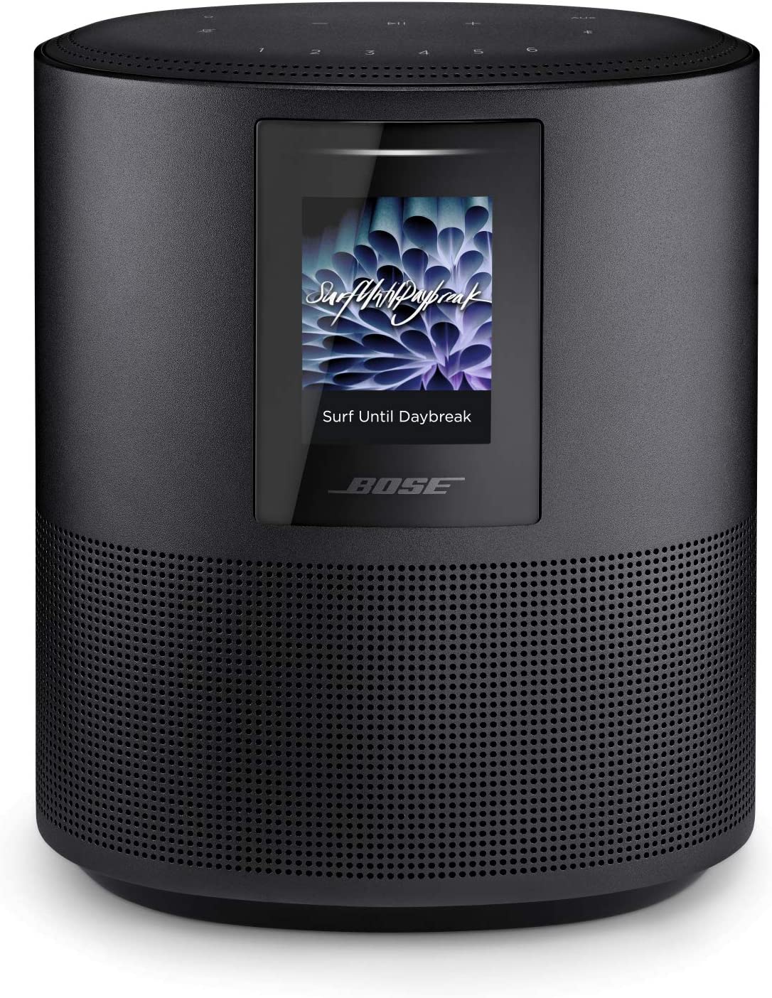 Bild von Bose Home Speaker 500 with Alexa Built In – Triple Black, 20.3 cm x 10.9 cm x 16.9 cm