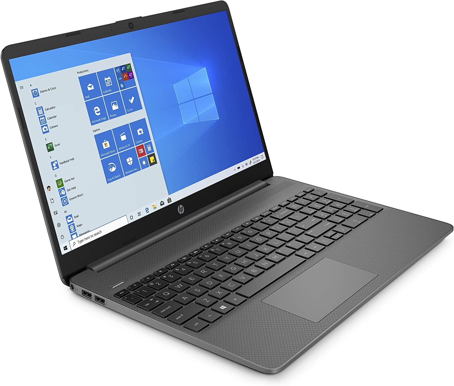 Bild von HP 15.6″ Laptop PC 15s-eq1054sa, AMD 3020e, 4GB RAM, 128GB SSD, FHD, Grey with Microsoft 365 Personal 12 months included