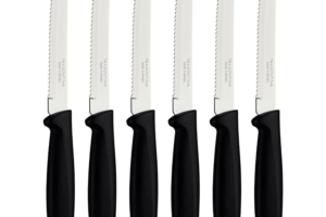 Bild von Tramontina 6 Piece Steak Knife Set – Black
