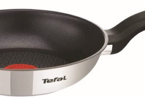 Produktbild von Tefal 20cm Comfort Max Stainless Steel Non-Stick Frying Pan, Silver