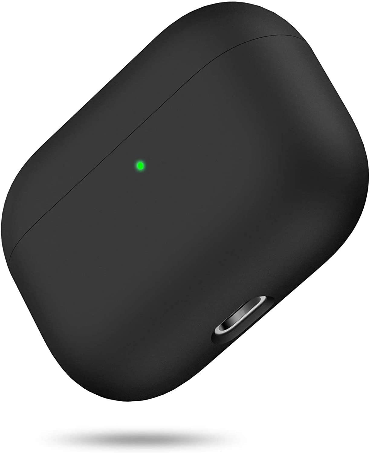 Bild von Liquid Silicone Case for AirPods Pro 2019, Triple Layer Hybrid Protective Hard Case Shockproof Cover Compatible with Apple AirPods Pro By miracase MOVING LIFE (Black)