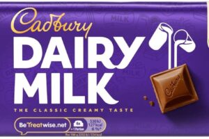 Produktbild von Cadbury Dairy Milk Chocolate Bar, 95 g,Pack of 1