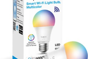 Produktbild von TP-Link Tapo Smart Bulb, Smart Wi-Fi LED Light, E27, 8.7W, Energy saving, Works with Amazon Alexa and Google Home, Colour-Changeable, No Hub Required (Tapo L530E) [Energy Class F]