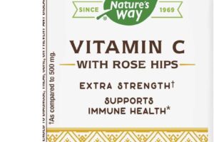 Produktbild von Nature’s Way Vitamin C 1000 with Rose Hips, 100 Capsules