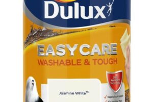 Bild von Dulux Valentine – Dulux Easycare Washable & Tough Matt Emulsion Paint – 5L – Jasmine White