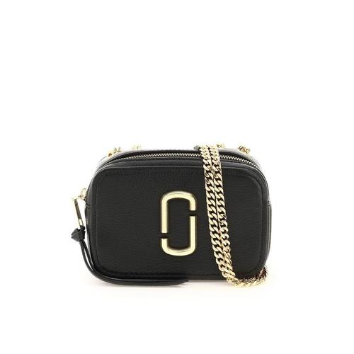 Bild von Marc Jacobs (the) The Snapshot Small Camera Bag With Chain – Black – Marc Jacobs Crossbody Bags
