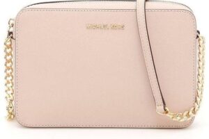 Bild von Jet Set Large Crossbody Bag – Pink – MICHAEL Michael Kors Shoulder Bags