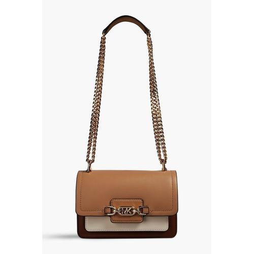 Bild von Color-block Leather Shoulder Bag – Natural – MICHAEL Michael Kors Shoulder Bags