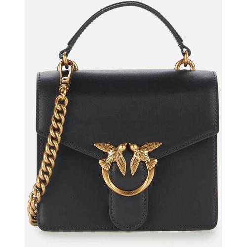 Bild von Love Mini Top Handle Cross Body Bag – Black – Pinko Crossbody Bags