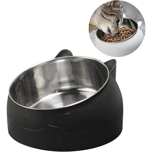 Bild von Cat Bowl, Cat Dog Bowl, Tilted Cat Bowl, Cat Bowl Mat, Cat Bowl, Stainless Steel Dog Bowl, Raised