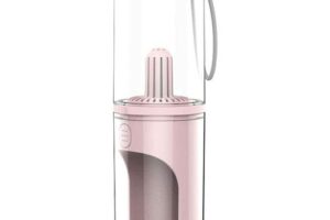 Produktbild von Pet Water Bottle, Portable Water Dispenser for Dogs, Lightweight Pet Water Bottle(Pink)