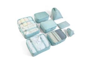 Produktbild von Betterlife Suitcase Storage Set of 8 Travel Organizer Packing Cubes Bag Organizer for Clothes,