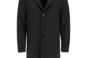 Bild von Regular Wool And Cashmere Coat – Gray – Harris Wharf London Coats