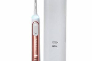 Bild von Oral-B – Genius X Rose Gold Electric Toothbrush +Travel Case  for Men and Women