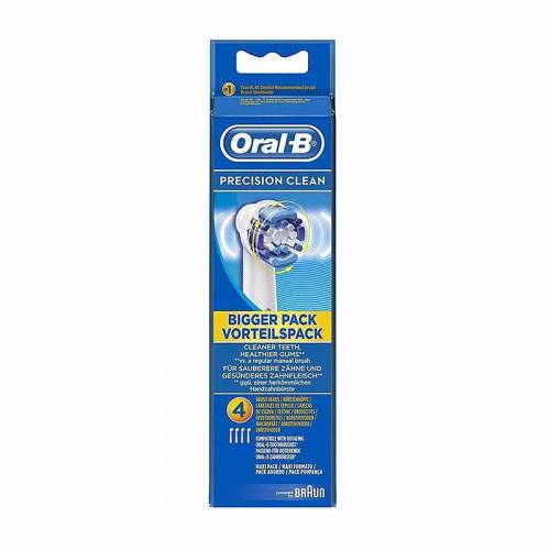 Bild von Oral-B – Precision Clean Power Toothbrush Refill Heads x 4 One Size  for Men and Women