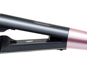 Produktbild von Remington Curl and Straight Confidence, 2-in-1 Hair Straighteners and Hair Curler, Ceramic Coated Plates, Five Temperatures, Cool Tip, S6606, Grey