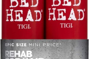 Bild von Bed Head by TIGI Resurrection Shampoo and Conditioner for Dry Damaged Hair, 2×750 ml