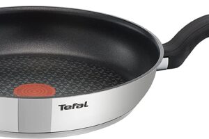 Bild von Tefal 30 cm Comfort Max, Induction Frying Pan, Stainless Steel, Non Stick