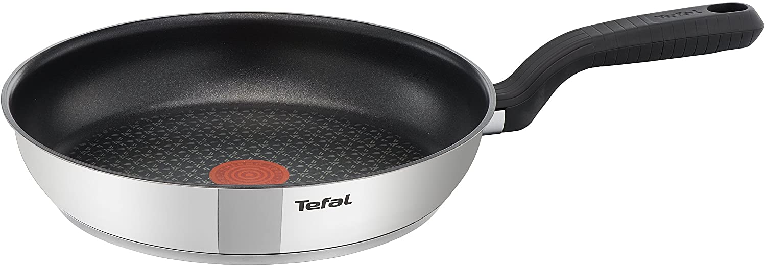 Bild von Tefal 30 cm Comfort Max, Induction Frying Pan, Stainless Steel, Non Stick