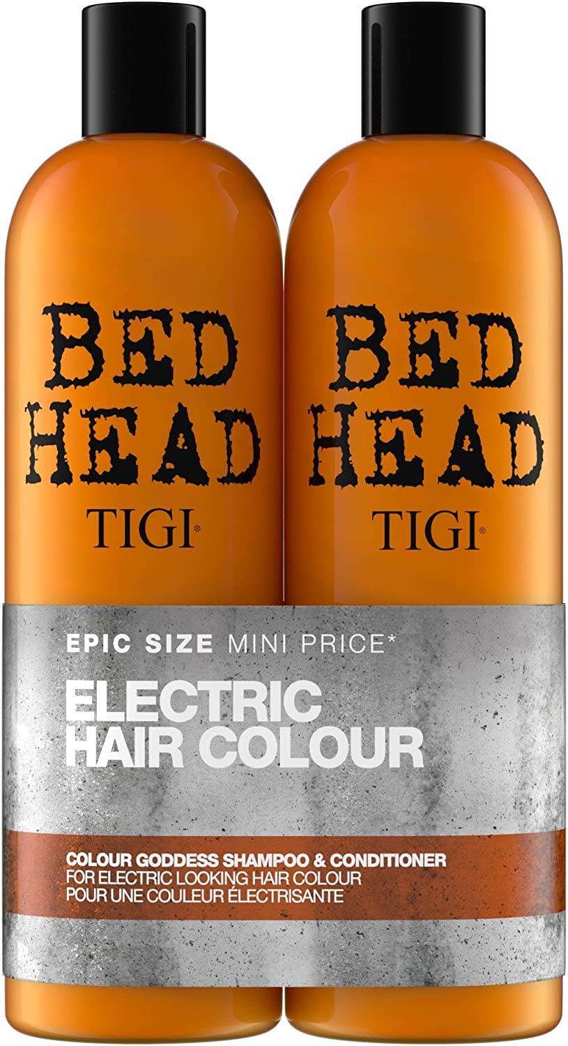 Bild von Bed Head by TIGI Colour Goddess Shampoo and Conditioner for Coloured Hair, 2×750 ml
