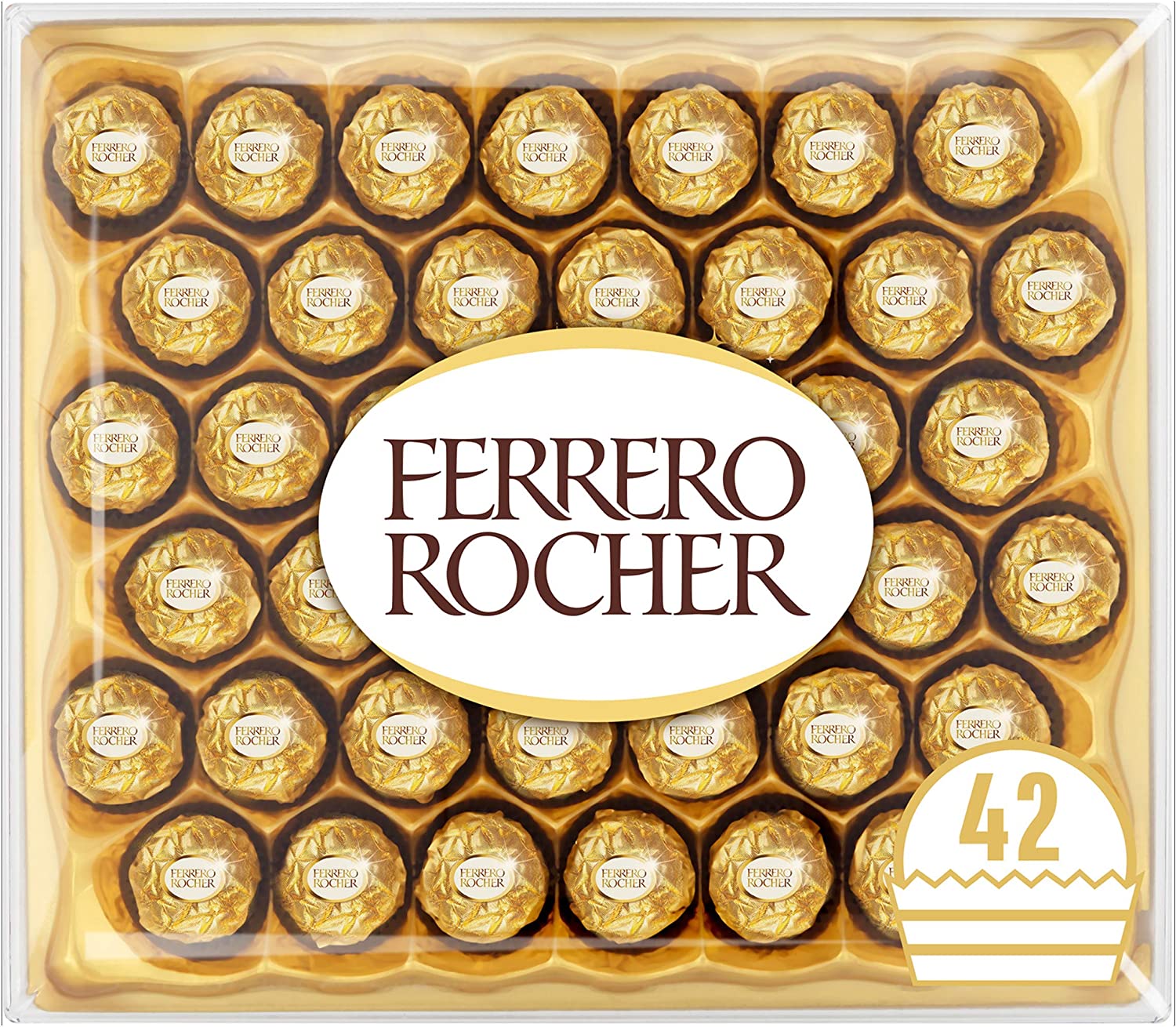 Bild von Ferrero Rocher Chocolate Gift Box, 42 Chocolatess