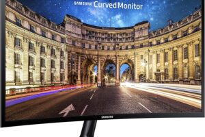 Bild von Samsung C24F390FHR – CF39 Series – LED monitor – curved – 24″ (23.5″ viewable) – 1920 x 1080 Full HD (1080p) @ 60 Hz – VA – 250 cd/m² – 3000:1 – 4 ms – HDMI, VGA – black