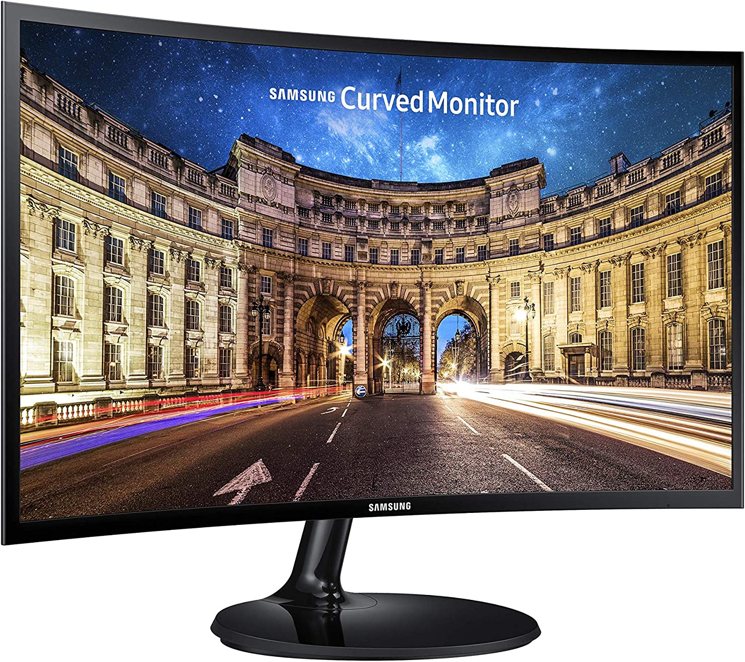 Bild von Samsung C24F390FHR – CF39 Series – LED monitor – curved – 24″ (23.5″ viewable) – 1920 x 1080 Full HD (1080p) @ 60 Hz – VA – 250 cd/m² – 3000:1 – 4 ms – HDMI, VGA – black