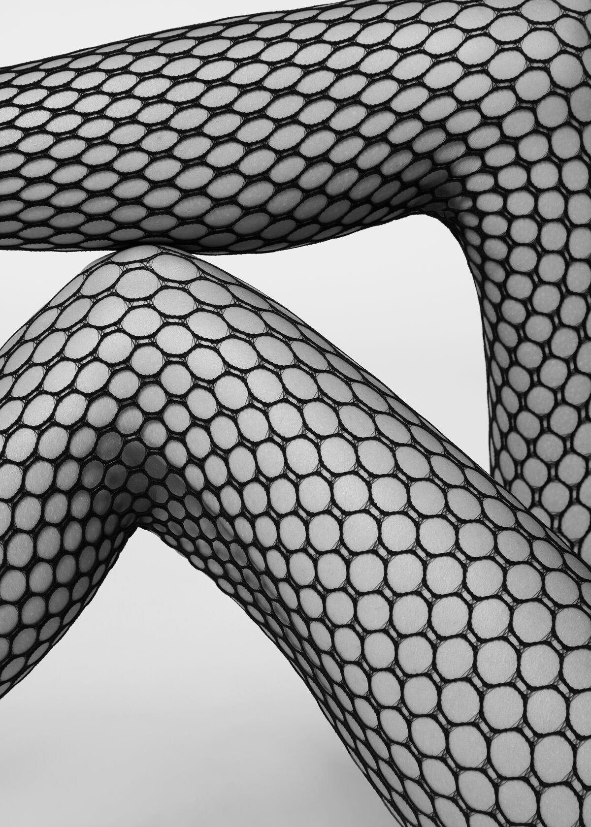 Produktbild von Calzedonia Beehive Patterned Fishnet Tights Woman Black