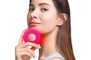 Bild von Foreo Ufo Mini 2 Full Facial Led Mask Treatment, Red Light Therapy, Face Masks Beauty Treatment, Korean Skincare, Thermotherapy & Face Massager, Moisturiser, Increased Skin Care Absorption, Fuchsia