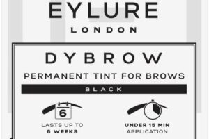 Bild von Eylure DYBROW Eyebrow Dye Kit – Black (Packaging may vary)