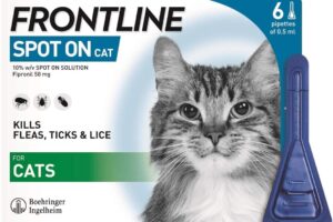 Produktbild von FRONTLINE Spot On Flea & Tick Treatment for Cats – 6 Pipettes